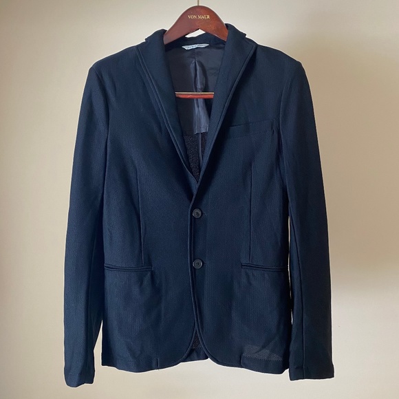 Zara Other - Zara Men's Unstructured Black Blazer